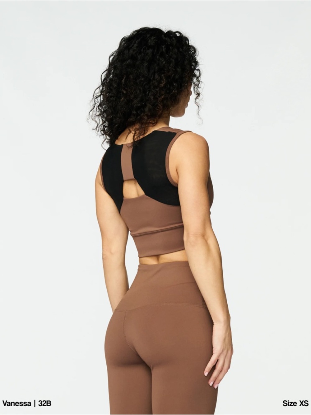 Forme Power Bra in Espresso Brown, Size Medium and Small available Women’s - Picture 2 of 4